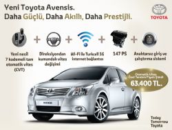 Toyota Avensis kendinden emin olanların tercihi*